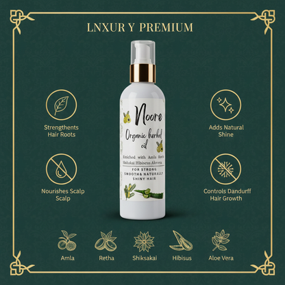 Noore organic herbal oil-Aweza collection